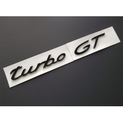 Cayenne Turbo GT Emblem badge (Gloss Black)