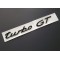 Cayenne Turbo GT Emblem badge (Gloss Black)