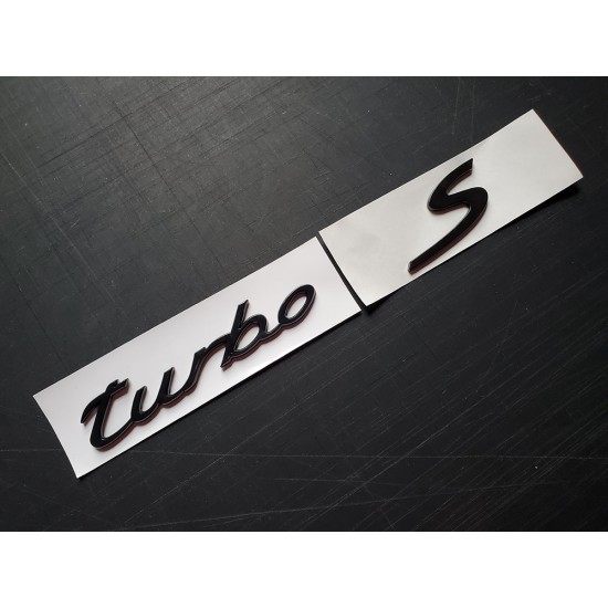 Turbo S Emblem (PORSCHE)