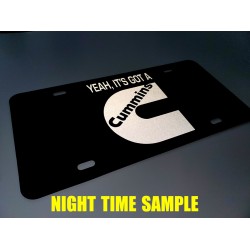 Yeah, Its got a Cummins Vanity Plate