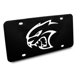 Hellcat head Vanity Plate