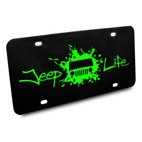 Jeep Life Vanity license Plate (style1)