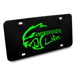 Mopar Life Hellcat Vanity Plate