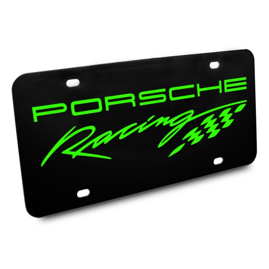 Porsche Racing Vanity Plate