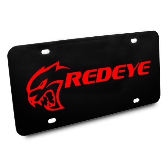 SRT RedEye Hellcat Charger Challenger Vanity Plate