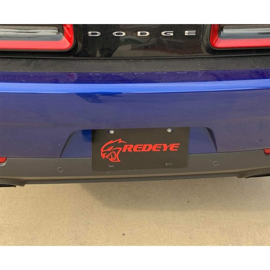 SRT RedEye Hellcat Charger Challenger Vanity Plate