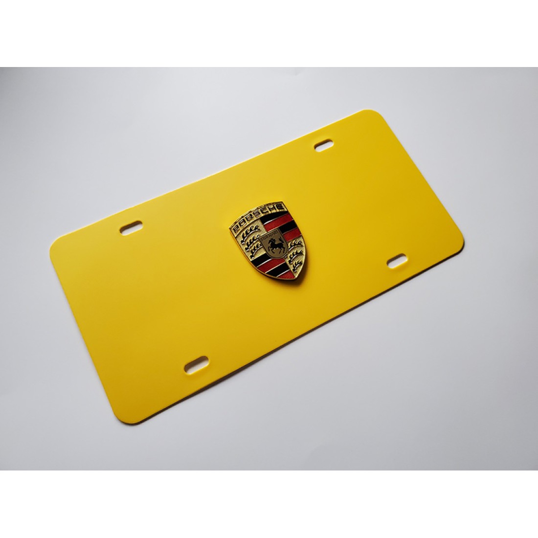 SALE! Buy Porsche Crest Logo Vanity Plate online Cheap