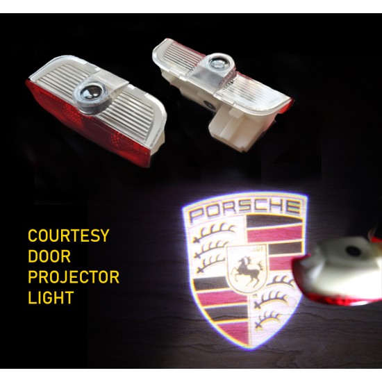 Porsche Cayenne Macan Projector Courtesy Door lights (2011-2016)