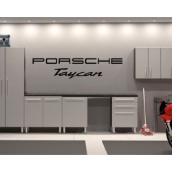 Porsche Taycan Garage Wall decal sign