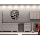 Porsche logo Garage Wall decal sign v6