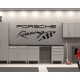 Porsche Racing Garage Wall decal sign