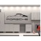 Porsche Garage Wall decal sign silhouette - Past model -  v3